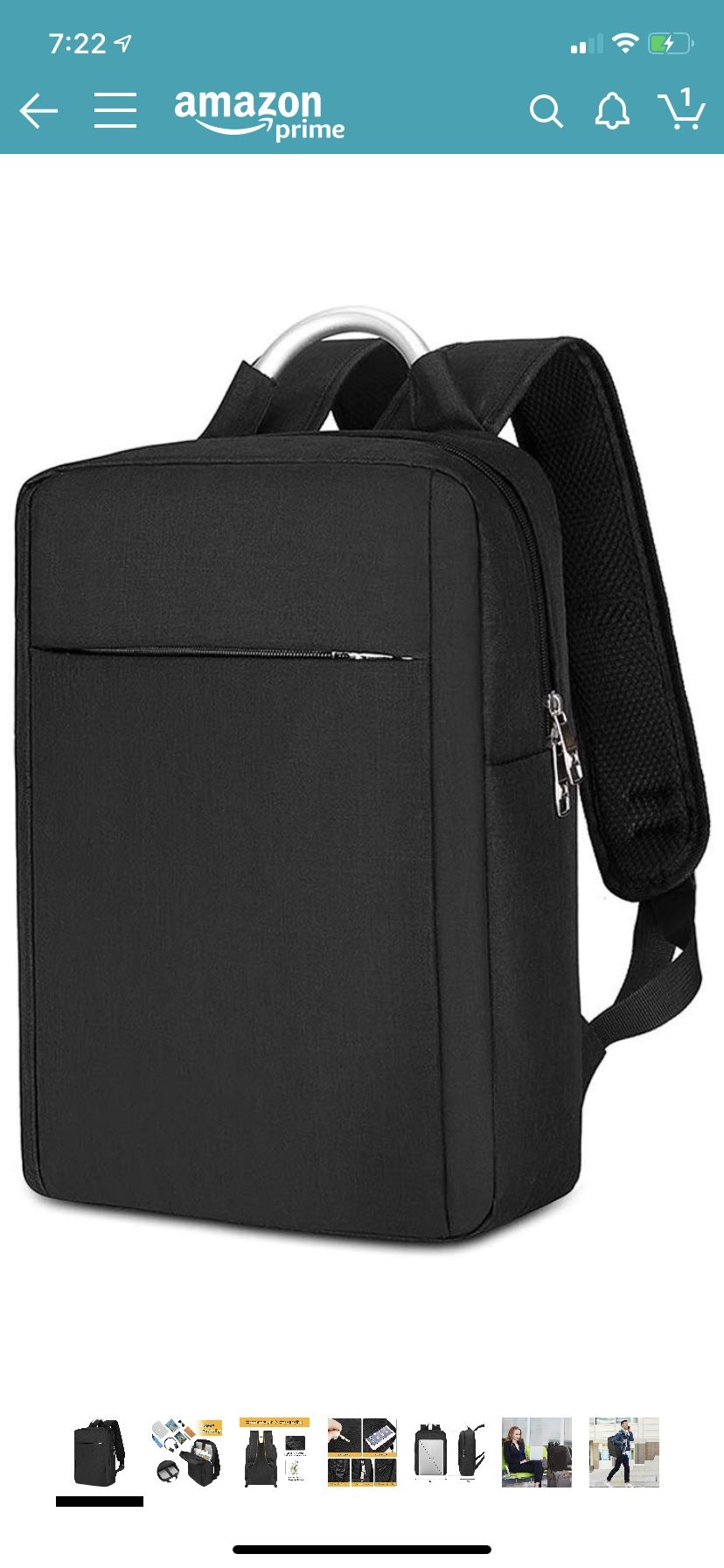 Laptop Backpack 15.6inch, Student Laptop Backpack,Lightweight Slim Backpack
