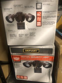 2 motion sensor light