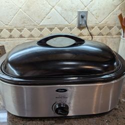 Oster 18 Qt Roaster Oven With Side Dish Inserts
