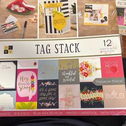 12 X 12 Tag Stack