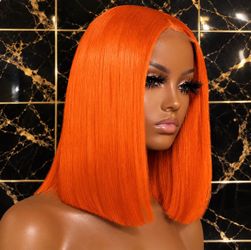 Ginger lace front bob