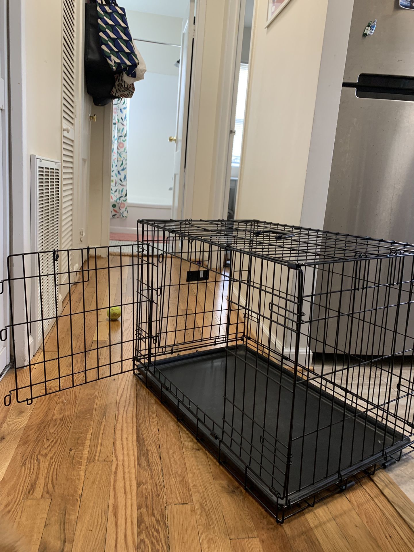 Dog crate - 30” double door folding crate