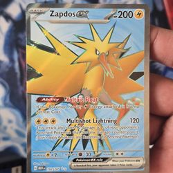 Zapdos ex Full Art