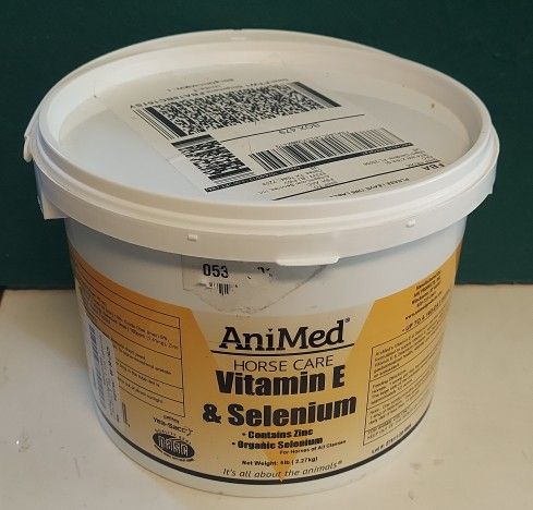 AniMed Vitamin E and Selenium with Zinc 5 lbs