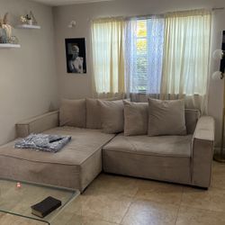 Section Couch 107”