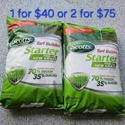 Scotts Turf Builder Starter Lawn Food 42-lb 14000-sq ft 24-25-4 All Purpose Lawn Starter Fertilizer