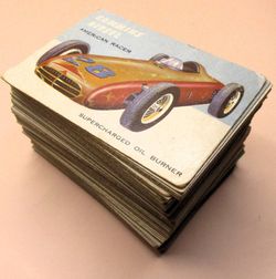 1954 Topps "World on Wheels" Trading Card Lot (101 Cards)