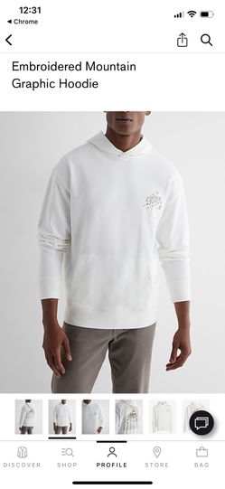 EXPRESS Men’s Embroidered Hoodie
