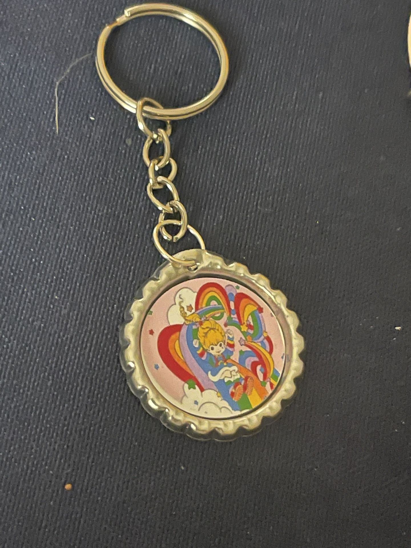 Rainbow Brite Keychain