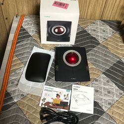 Nulea M512 Wireless Trackball Mouse, Ergonomic 55mm Adjustable DPI Bluetooth USB