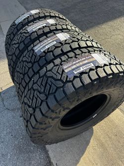 New 37x12.50r17 Nitto Recon Grappler All-Terrain Tires 37” for 17” Wheels