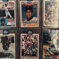 Huge Sports Card Lot Baseball Autos Rookies