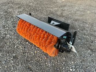 New Mini Skid Steer Rotary Broom Dingo, Vermeer, Boxer And More