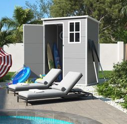 Outdoor Storage Shed 5x3 ft