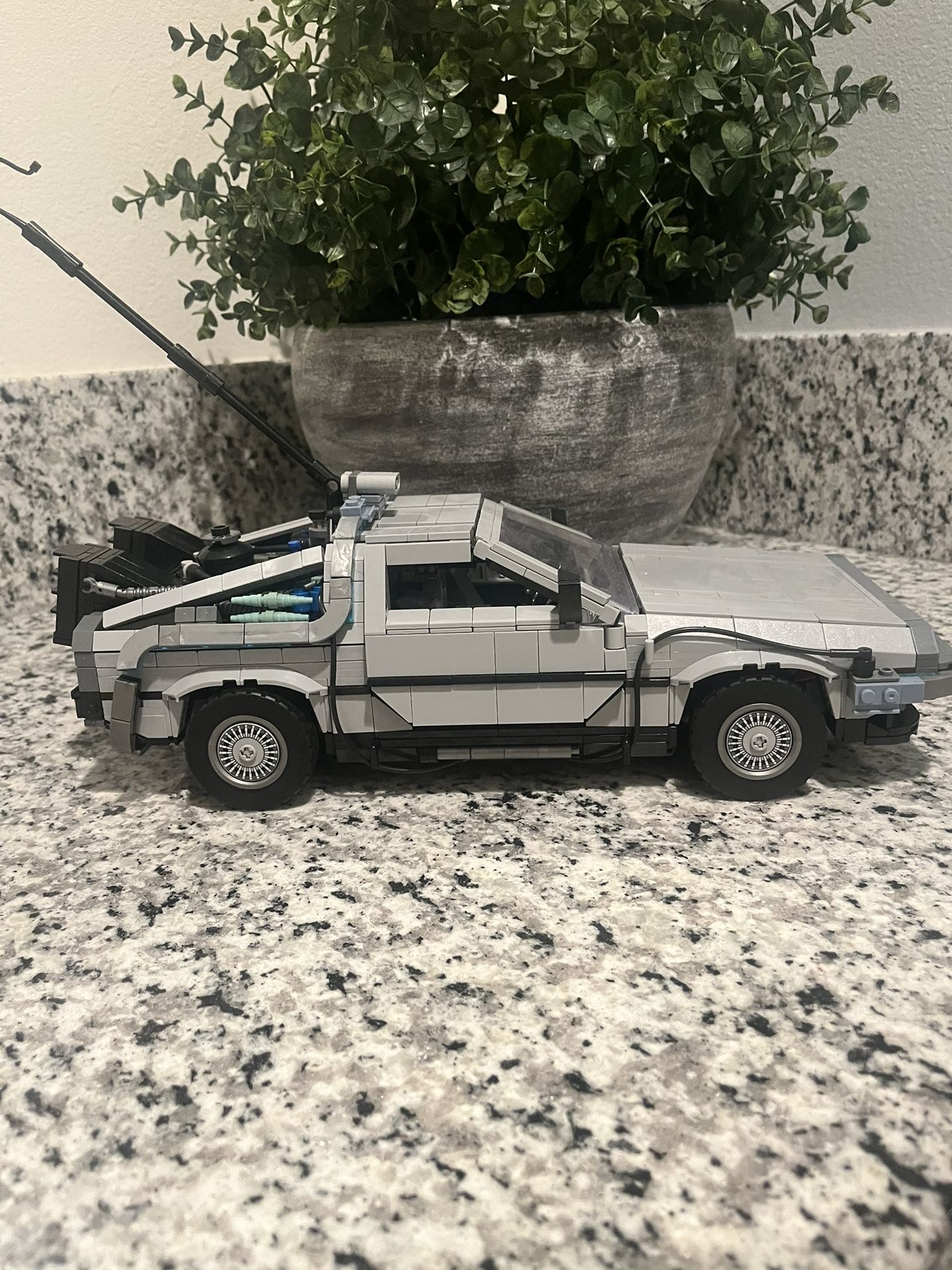 Lego Delorean From Back To The Future