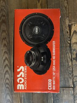 Boss 10" Sub