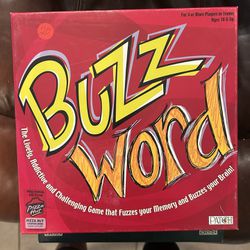 Buzz Word Game - New