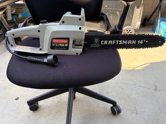 Craftsman 14”/2.5 Peak HP Electric Chain Saw