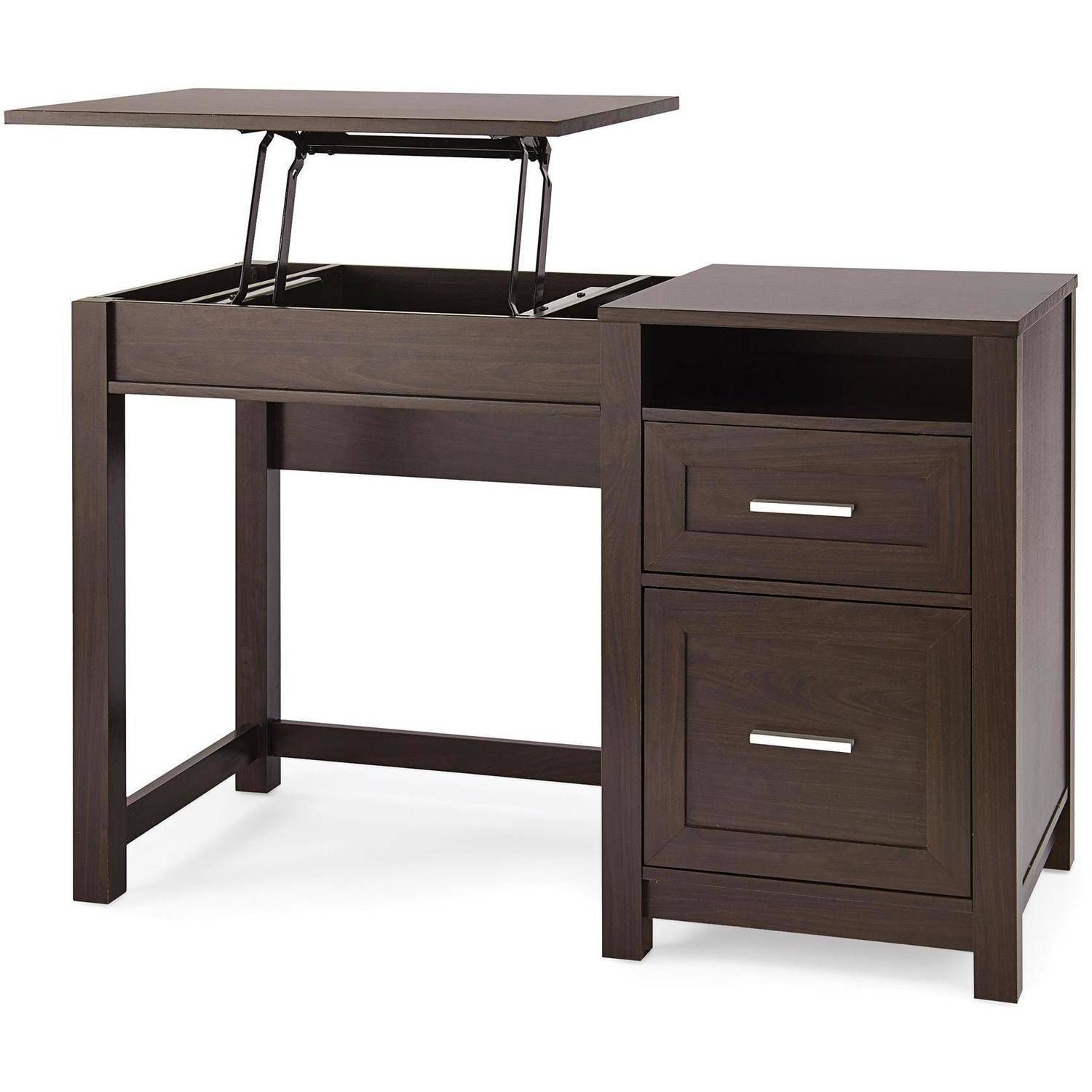 NEW Lift Top Computer Office Desk Home Furniture Wood Laptop Espresso Workstation Gaming Indoor Decor Studying Writing PC Crafting Table *βREADβ*