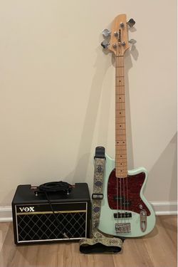 Ibanez Talman Bass and Vox Pathfinder Bass 10 Amp