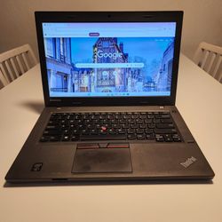 Lenovo ThinkPad L450 Laptop | 14" 1366x768 HD | Core i5 - 4300U - 
119GB SSD  - 8GB RAM |  Win 11 Pro | Microsoft office installed | Nothing wrong. 
*