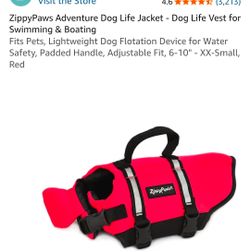 Small dog life vest