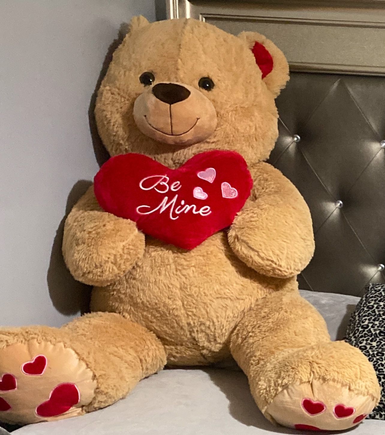 Giant Stuffed Valentine’s Bear