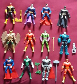 DC Total Heroes Figures Lot