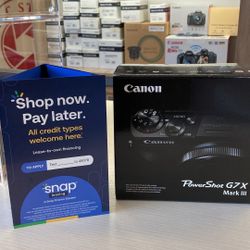 Canon PowerShot G7X III (Downey, Ca)