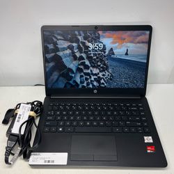HP Laptop 14-DK1013DX14" AMD Athlon 128GB SSD 4GB RAM