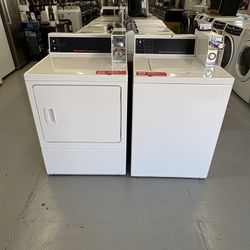 Speed Queen Commercial Coin Washer And Dryer 
