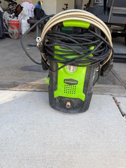 Electric pressure washer $40