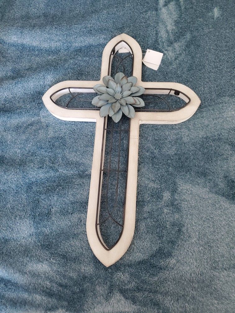 Decorative Blue Cross