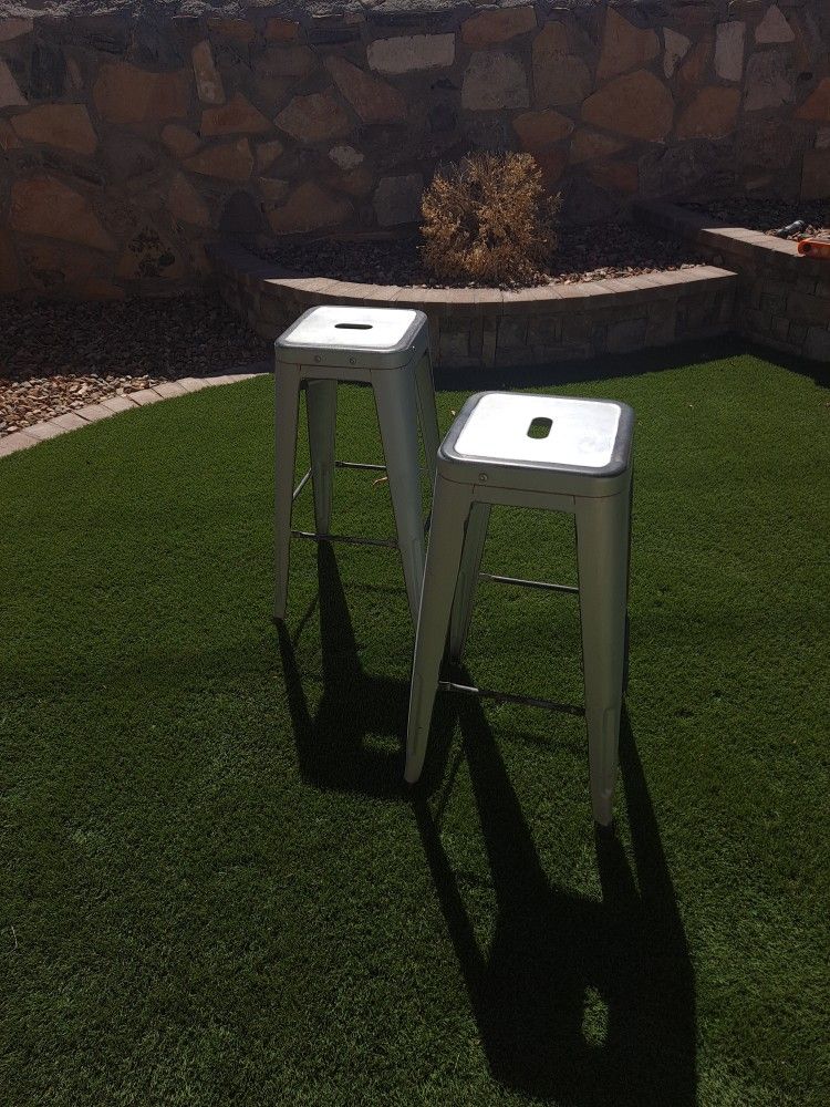 Stools Rustic Patina Look
