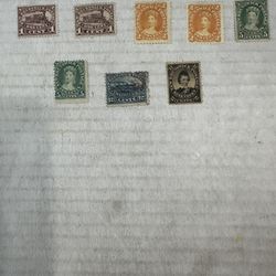 New Brunswick Group Of 8 Mint Hinged 6-11 Stamps 