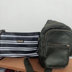 Clutch And Backpack Purse 