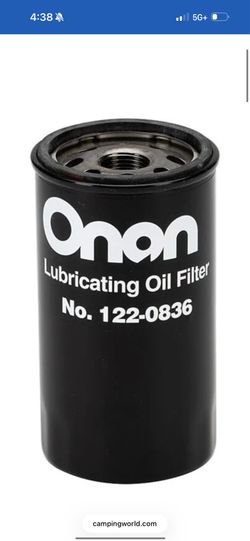 Onan Generator Oil Filter #122-0836