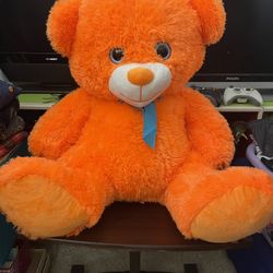 Big Orange Teddy Bear 