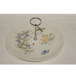 Lenox Butterfly Meadow Sandwich, cookie, appetizer tray