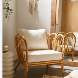 URBAN OUTFITTERS MELODY RATTAN CHAIR 