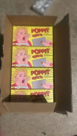 Real Stress Reliever 15 BOXES POPPIT SHEETS FUN TO 