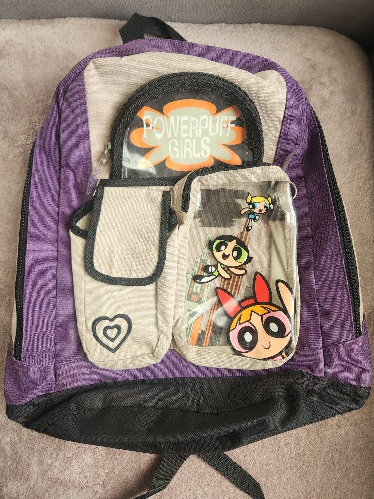 Vintage Cartoon Network Powerpuff Girls Backpack
