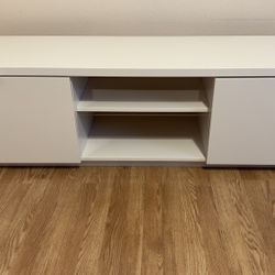 White TV Table 