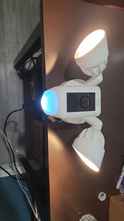 Ring floodlight 2 way camera