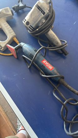 Ryobi sander Stanley electric stapler floor sander