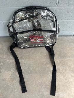 San Francisco 49ers NFL clear backpack