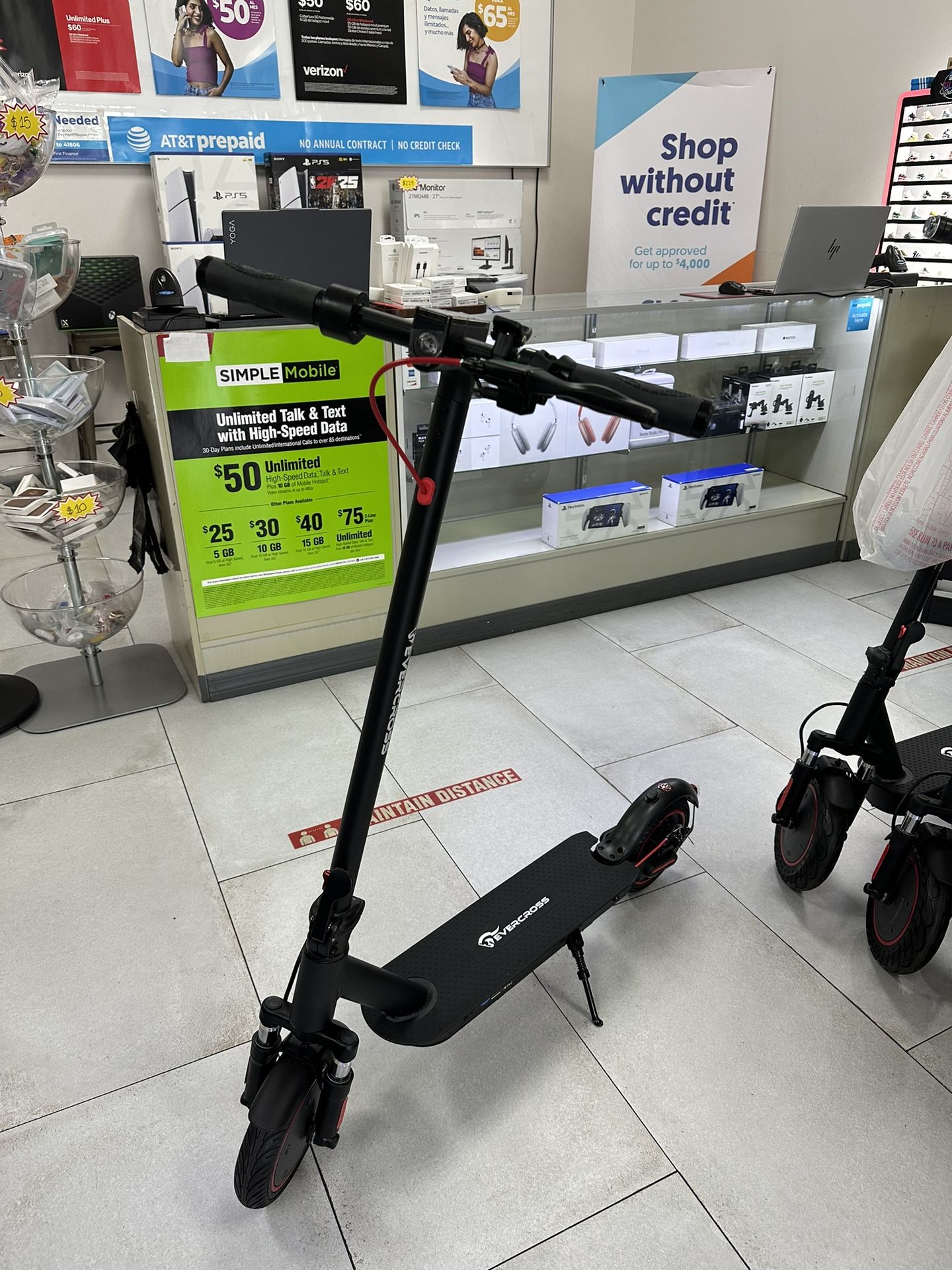 EverCross Ev85F Electric Scooter 15MPH! $349 Cash Or Card!!