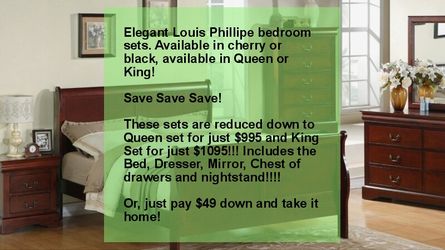 Great Deal on Brand New Bedroom Set still in boxes!