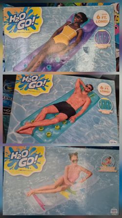 New pool floats