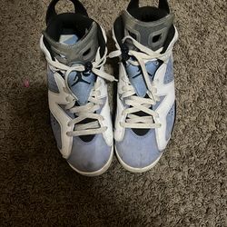 Jordan’s sky blue&white Size 8